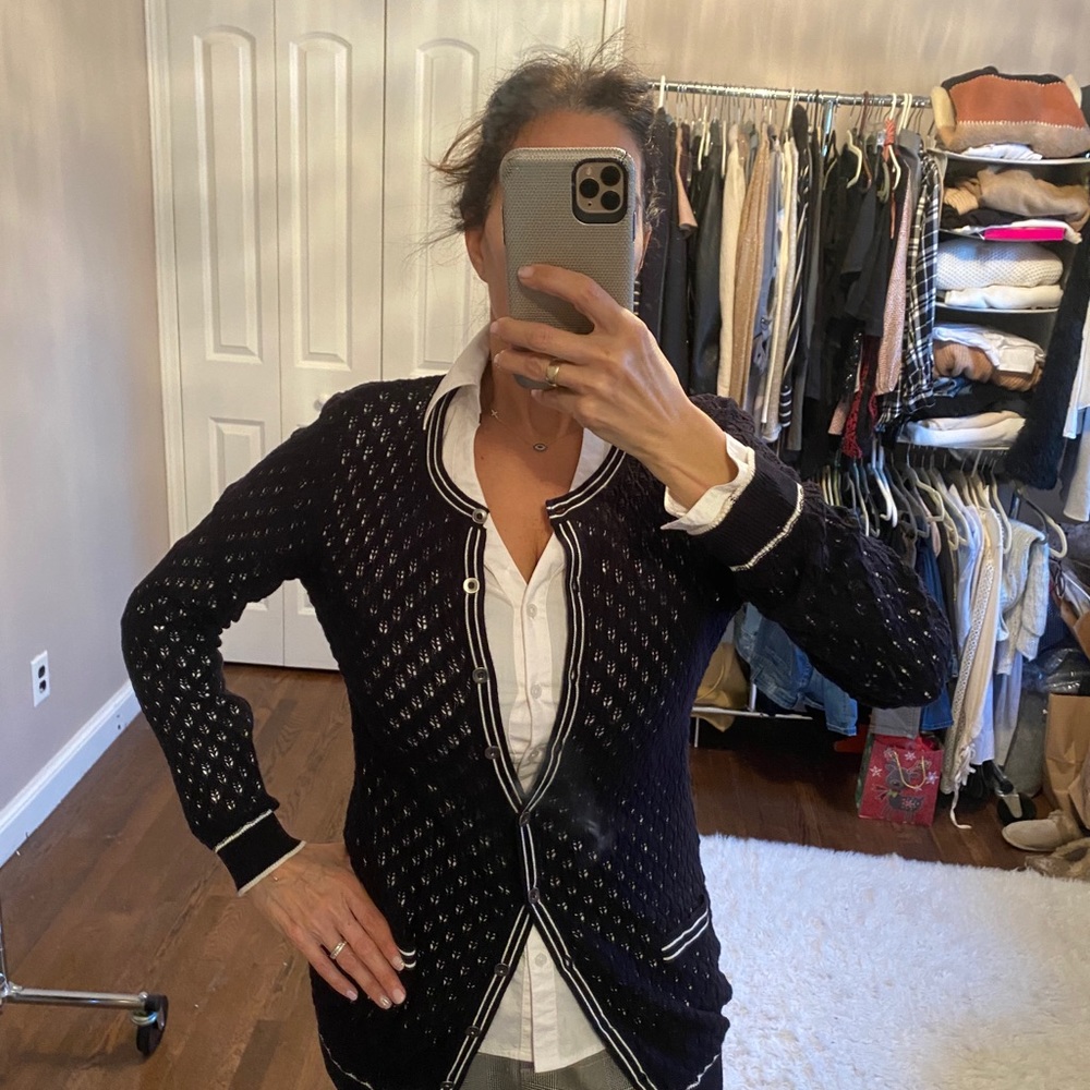 Black knit cardigan - Picture 8 of 8